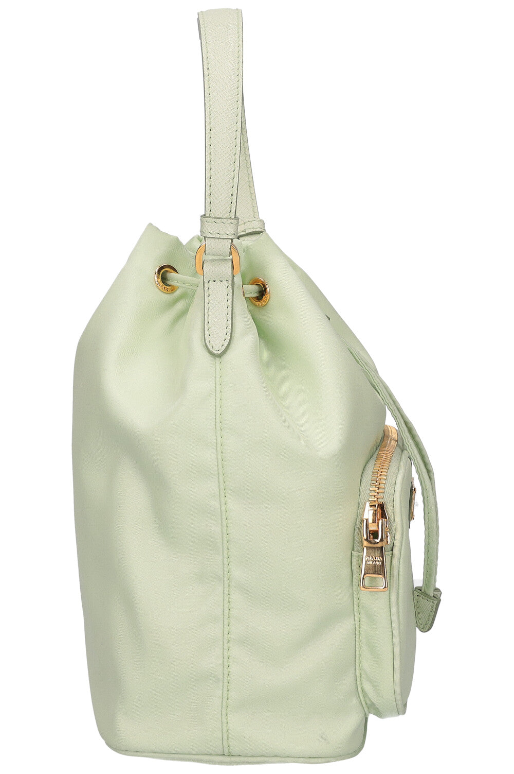 PRADA Pastel green Re-nylon bucket bag PRADA Pastel green Re-nylon bucket bag