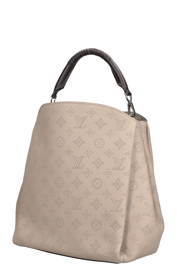 LOUIS VUITTON Babylone Bag Mahina Grey