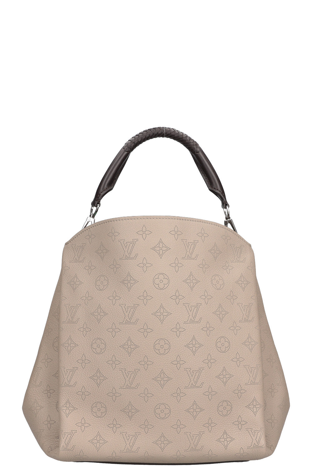 LOUIS VUITTON Babylone Bag Mahina Grey