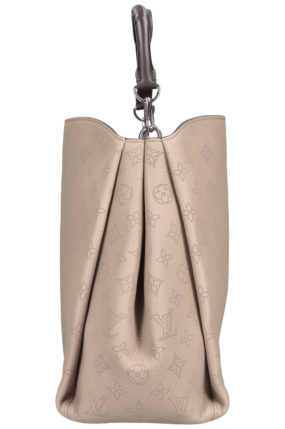 LOUIS VUITTON Babylone Bag Mahina Grey