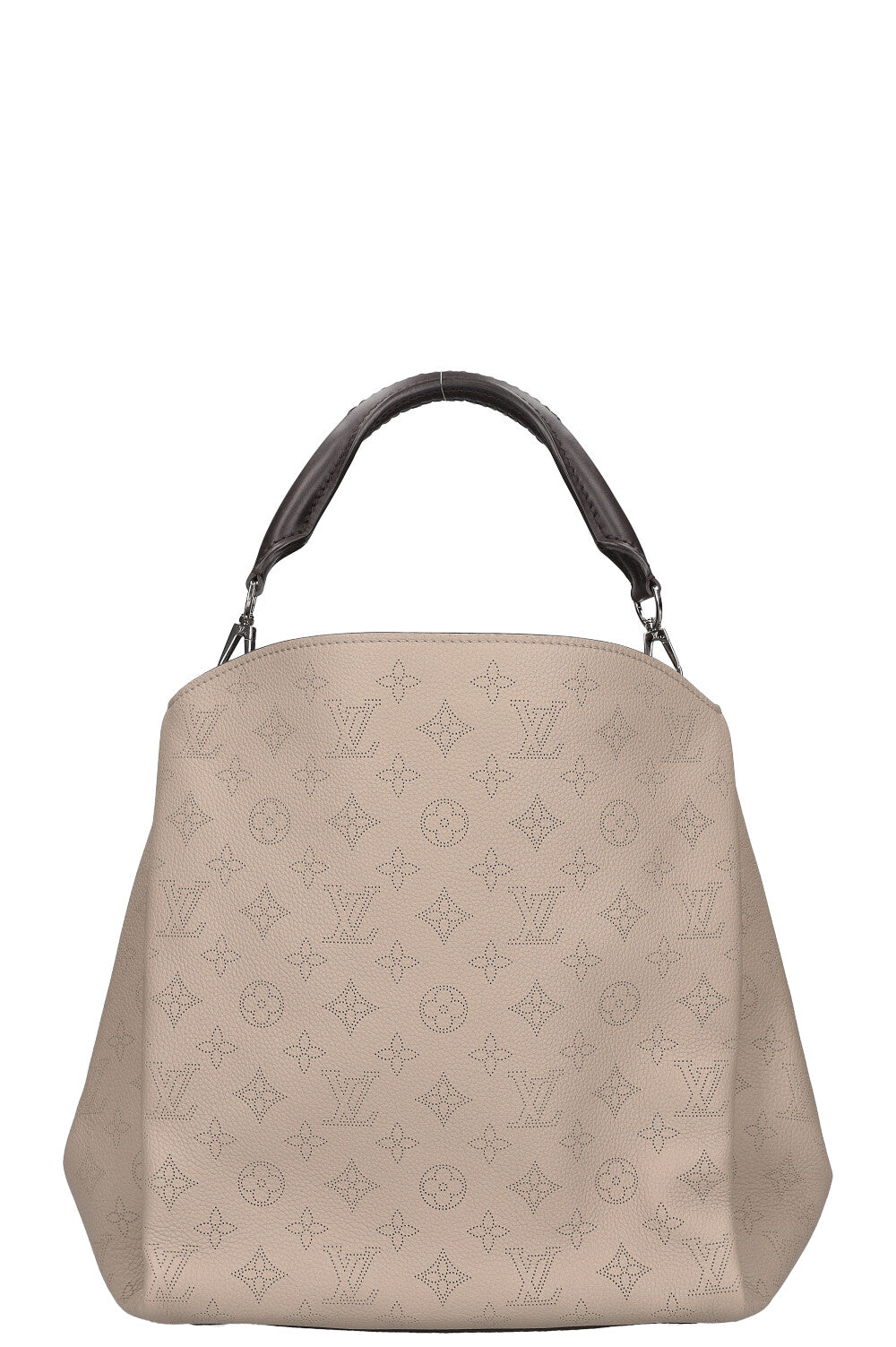 LOUIS VUITTON Babylone Bag Mahina Grey