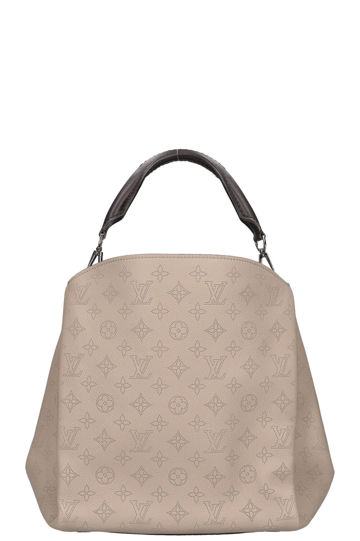 LOUIS VUITTON Babylone Bag Mahina Grey