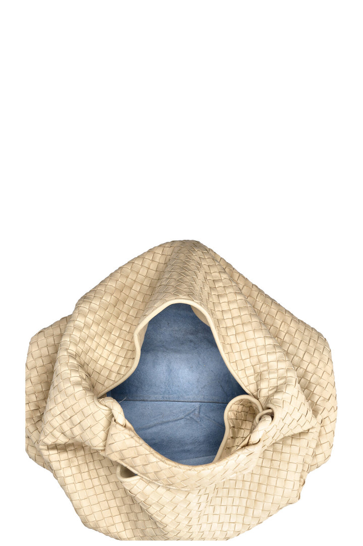 BOTTEGA VENETA Hobo Bag Intrecciato Cream