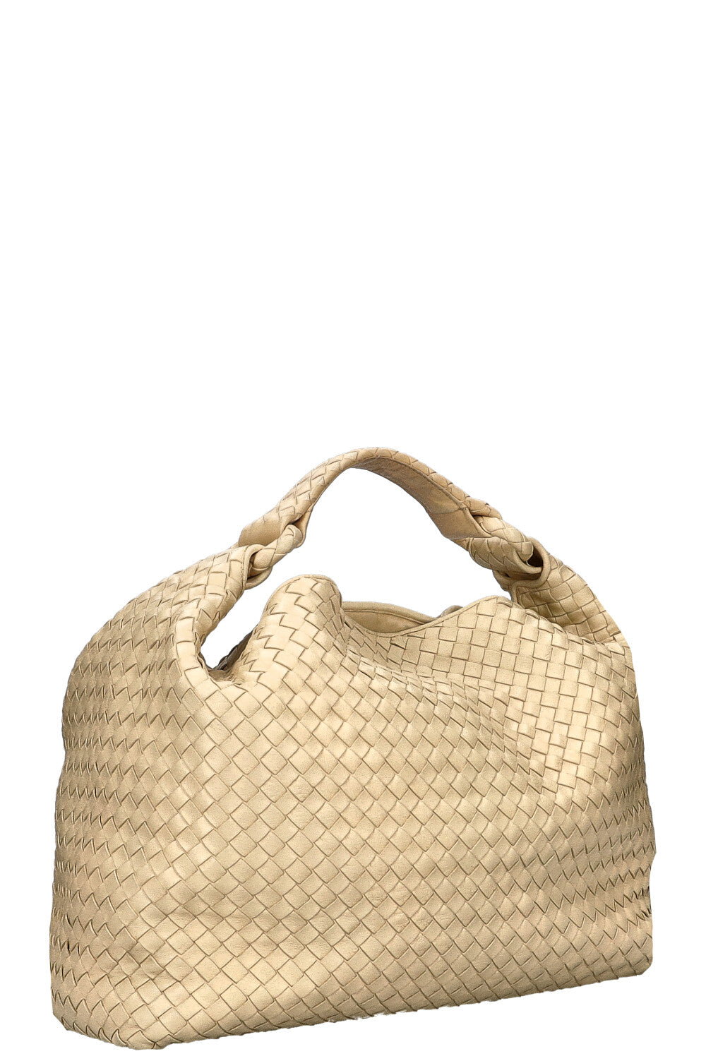 BOTTEGA VENETA Hobo Bag Intrecciato Creme