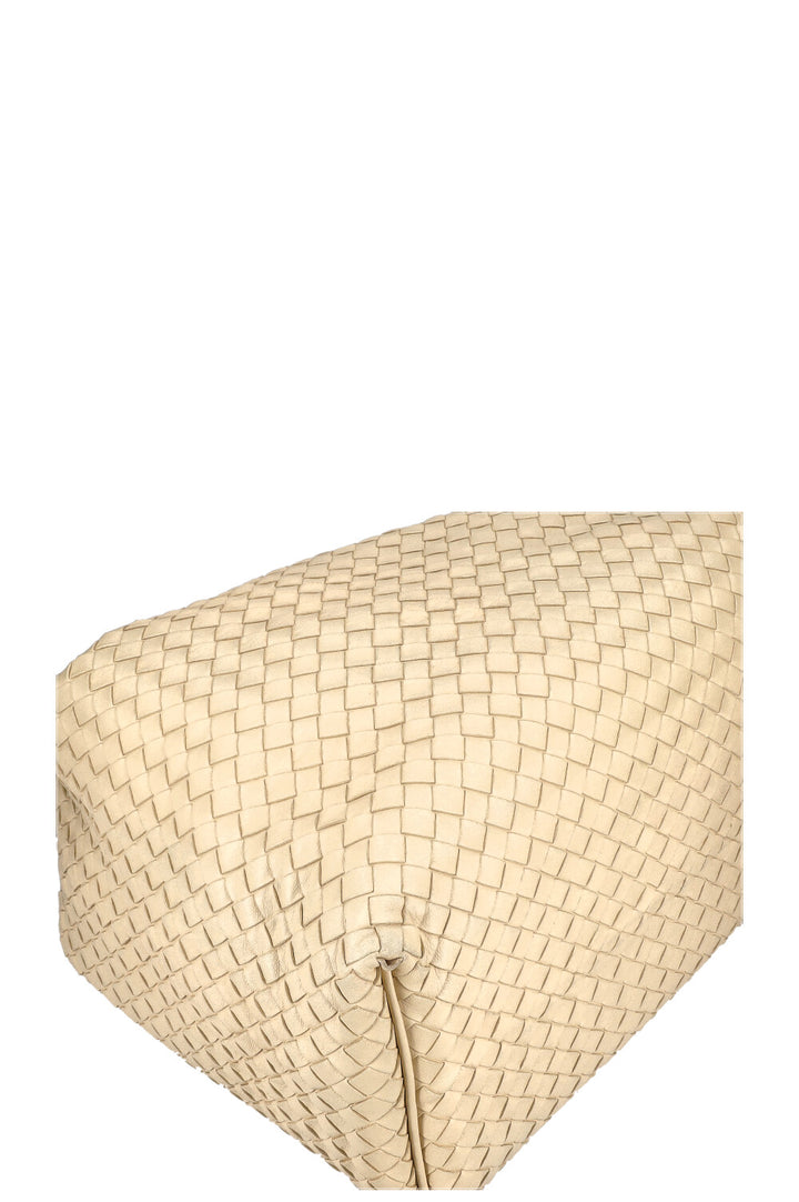 BOTTEGA VENETA Hobo Bag Intrecciato Cream