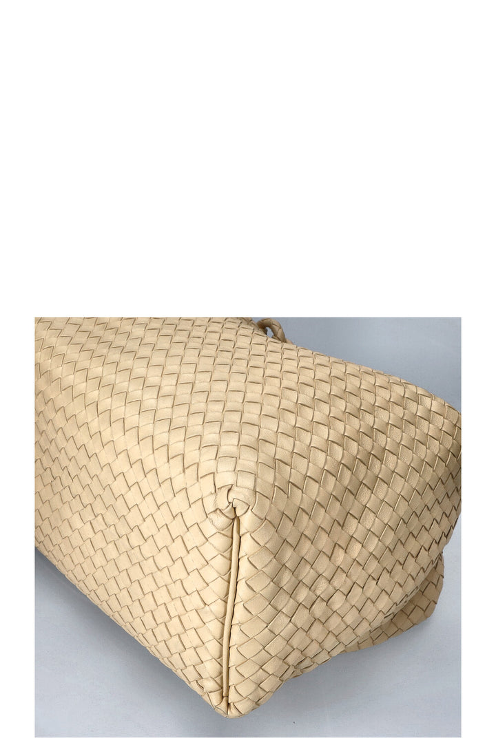 BOTTEGA VENETA Hobo Bag Intrecciato Cream