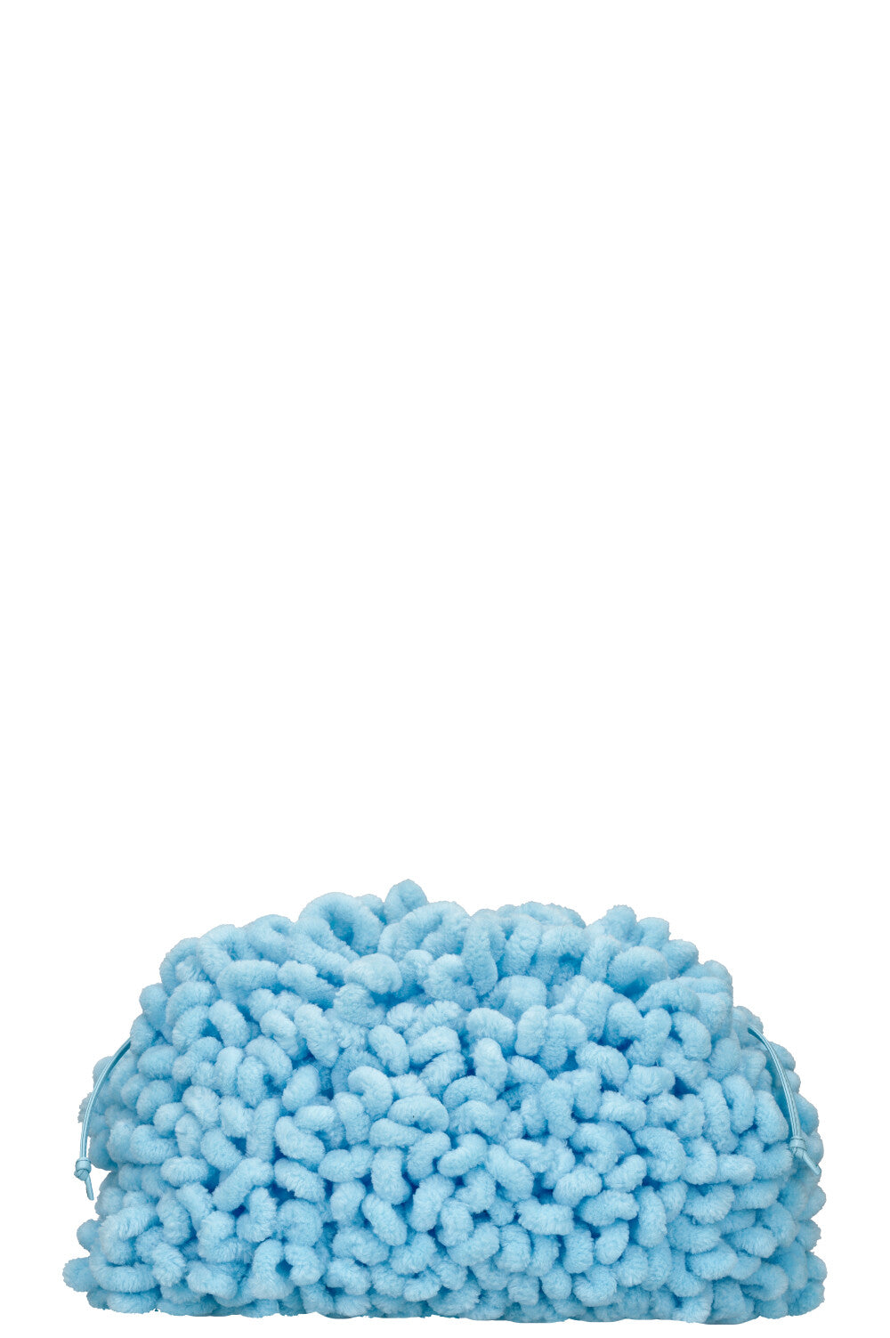 BOTTEGA VENETA Mini Mop Clutch Baby Blue