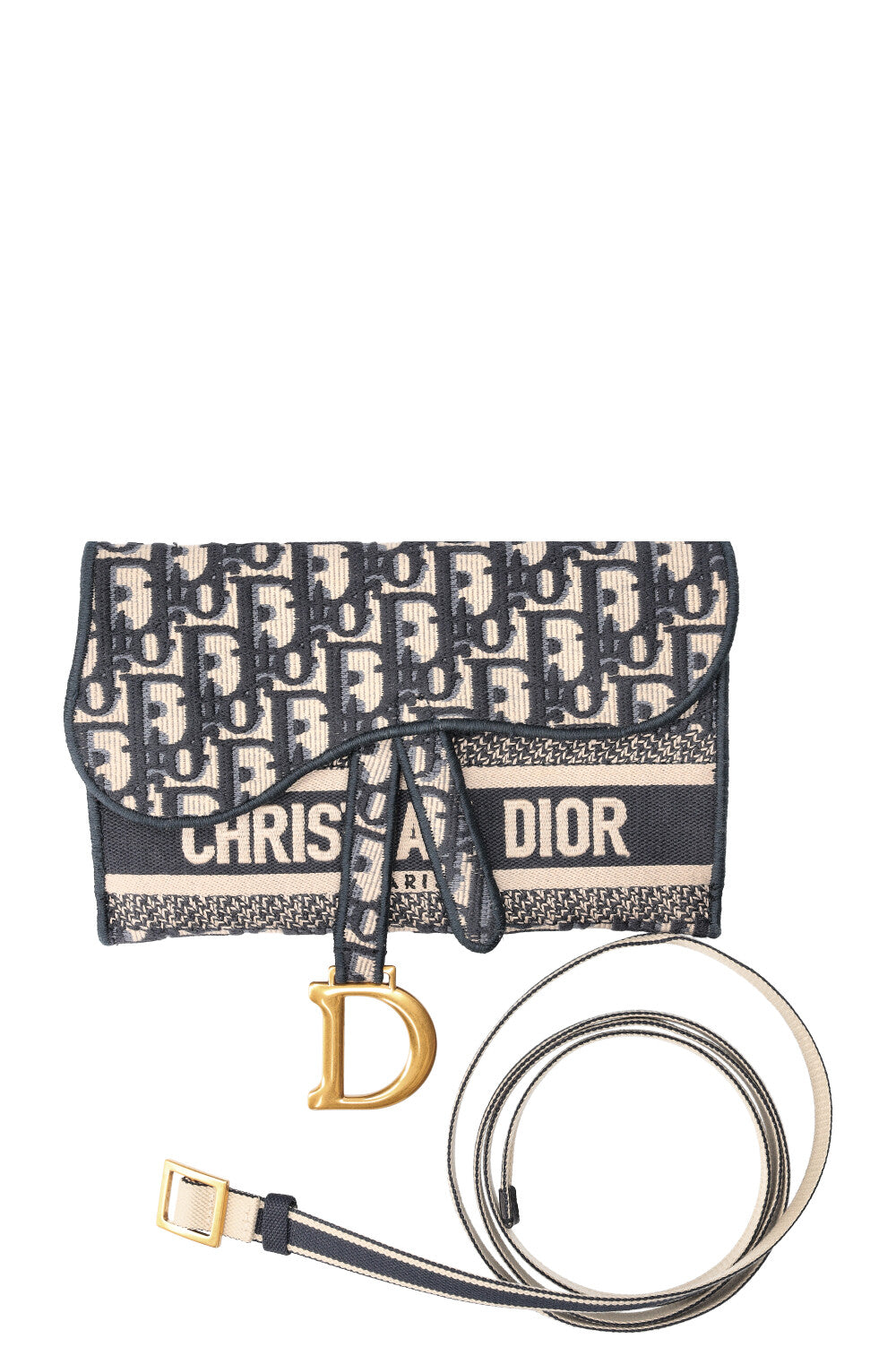 CHRISTIAN DIOR Saddle Oblique Belt Pouch