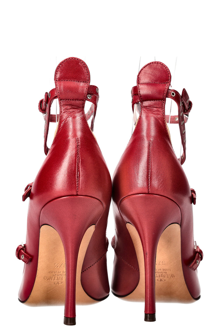 VALENTINO Slingback Heels Red