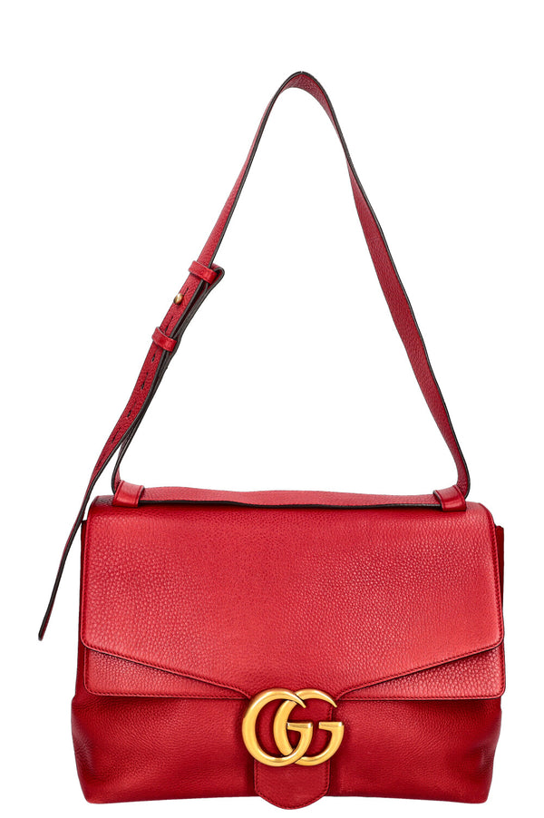 Sac à bandoulière GUCCI GG Marmont Rouge