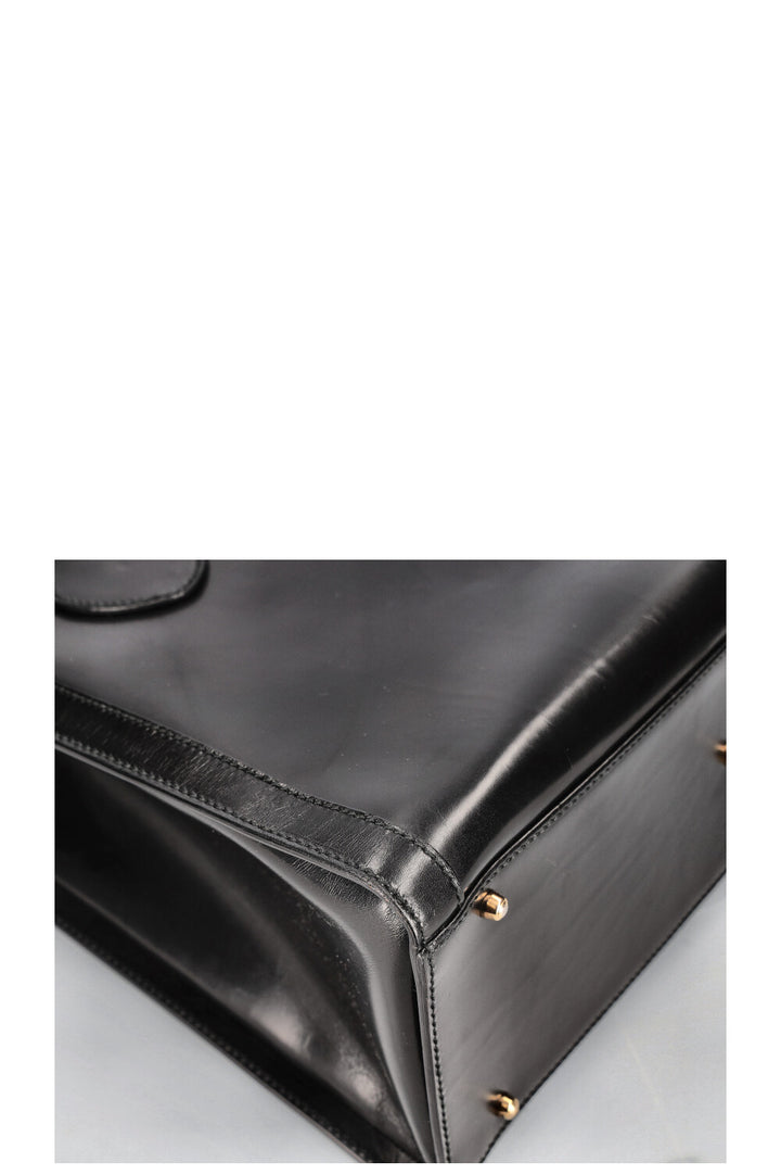GUCCI Vintage Diana Handbag Black