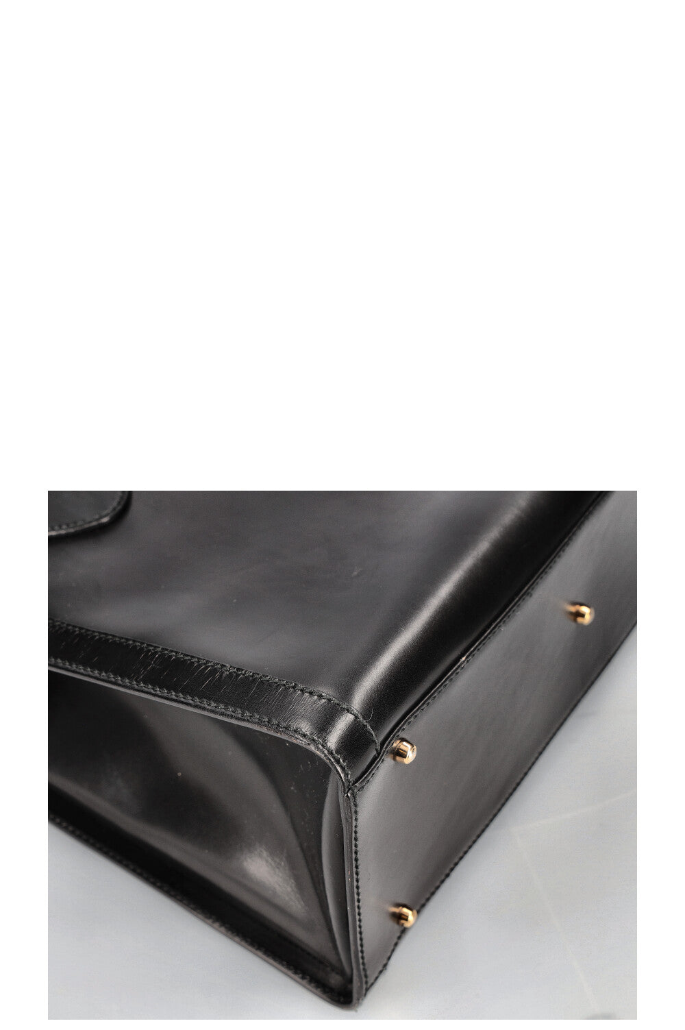 GUCCI Vintage Diana Handbag Black
