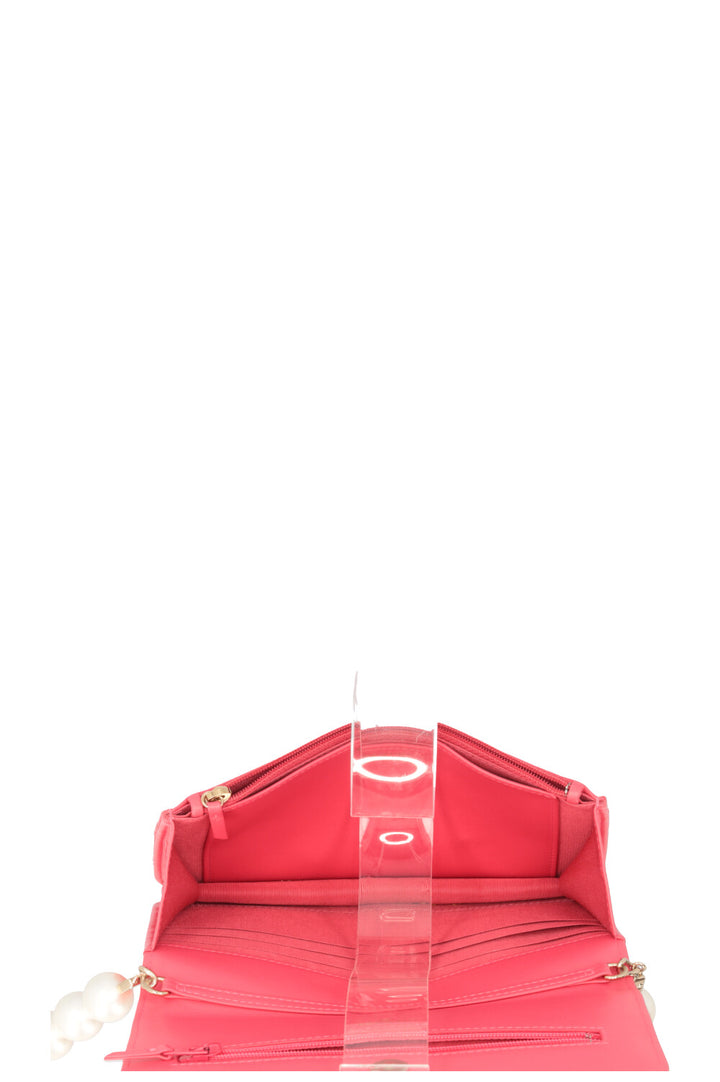CHANEL XL Pearl Quilt Mini WOC Pink