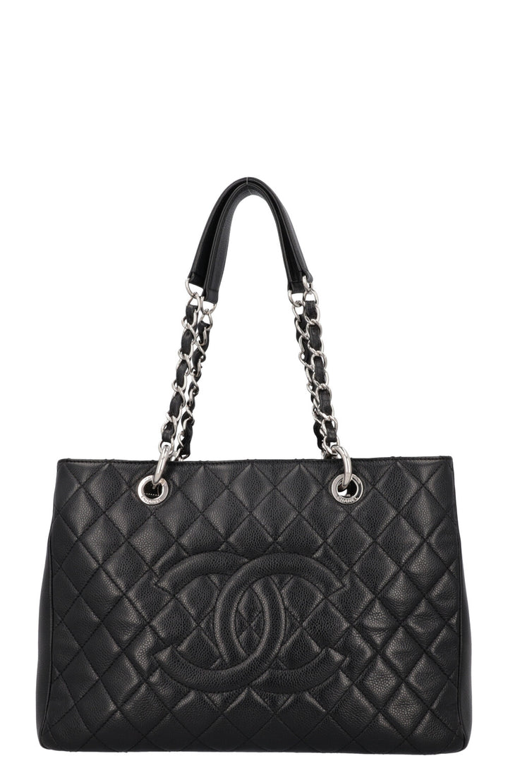 CHANEL GST Tote Bag Black Caviar