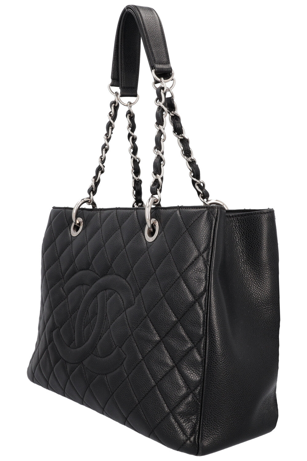 CHANEL GST Tote Bag Black Caviar