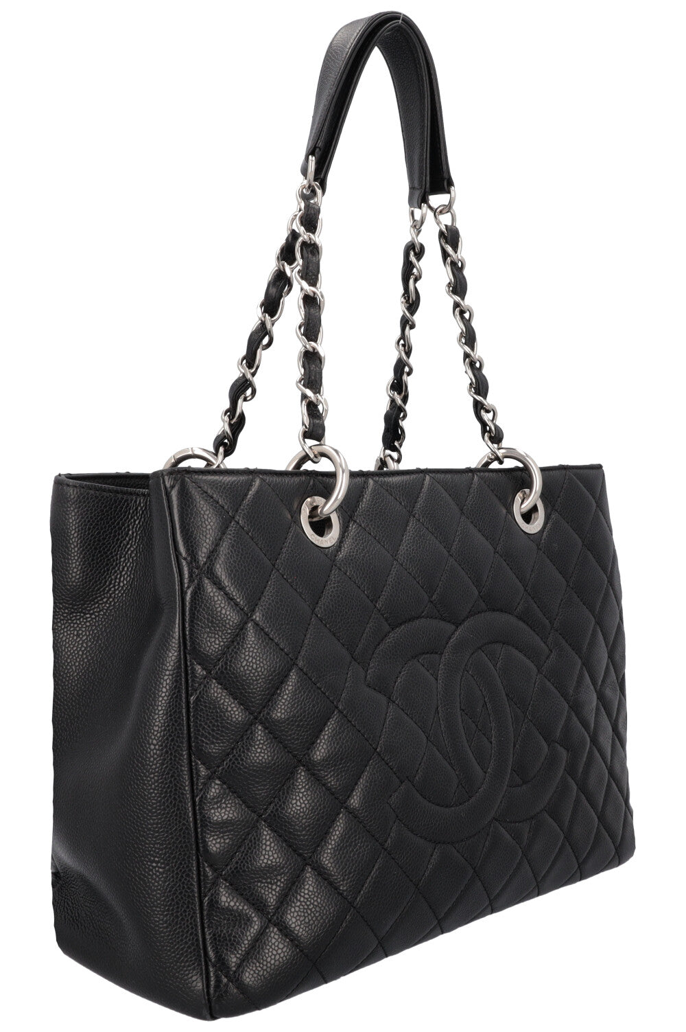 CHANEL GST Tote Bag Black Caviar