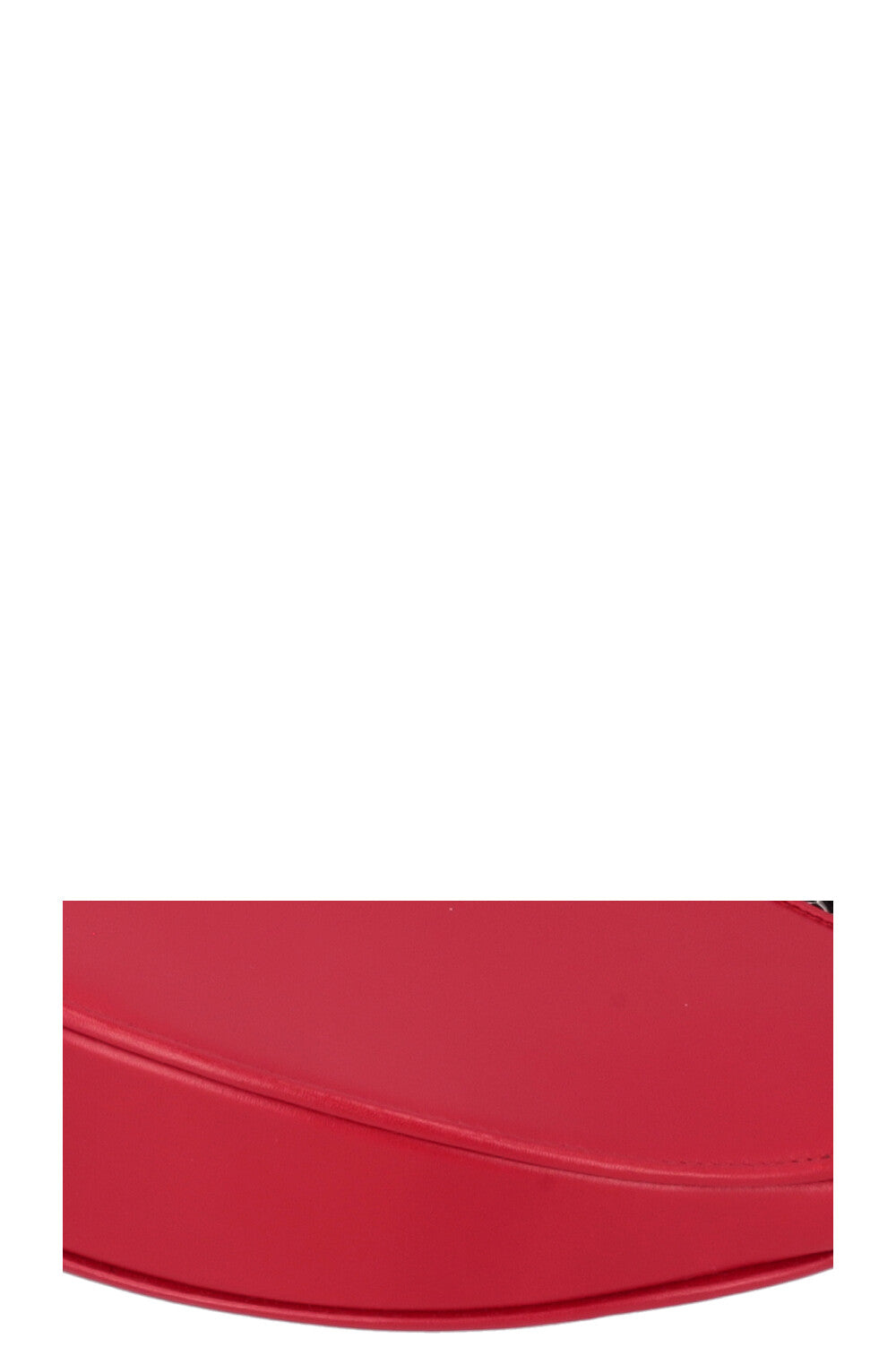 SAINT LAURENT Tassel Heart Bag Red