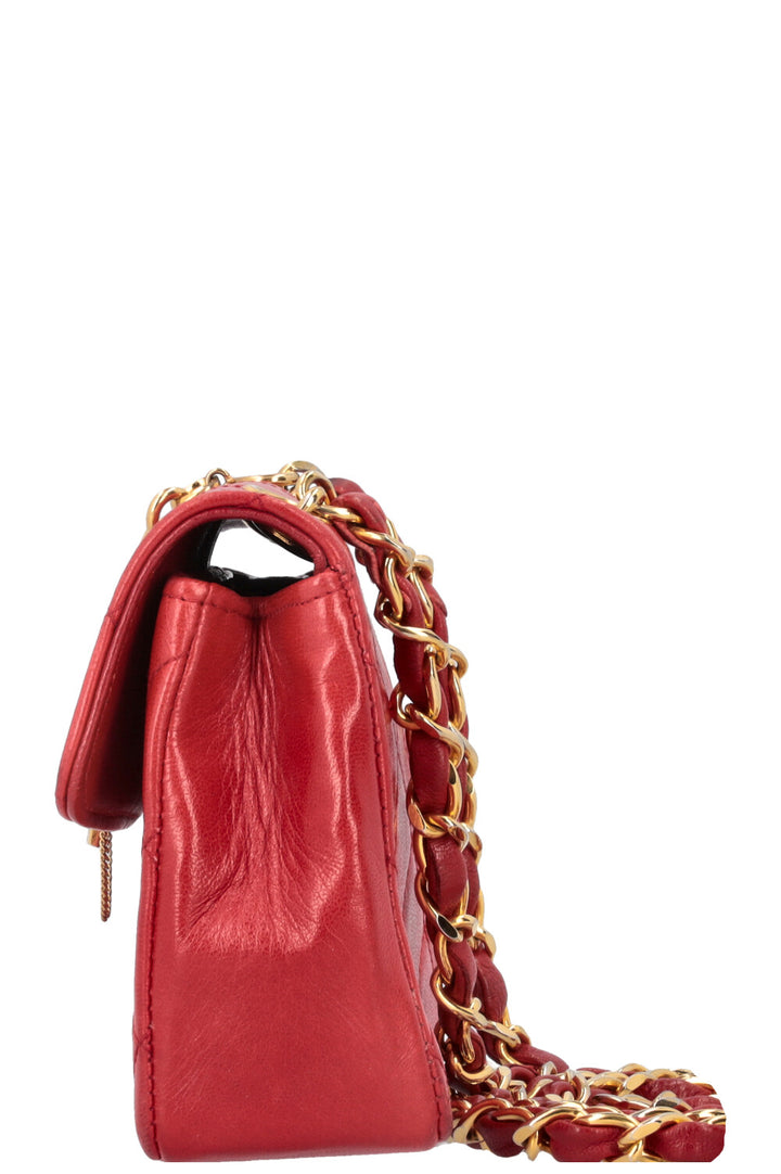 CHANEL Vintage Bag with Handbag Motive Red