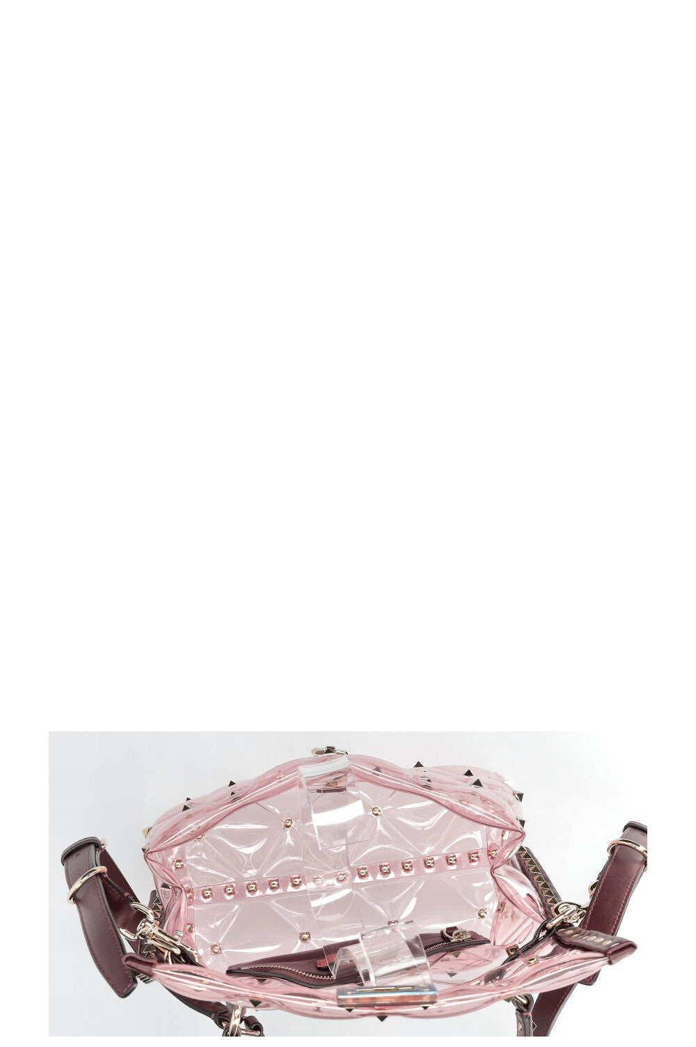 VALENTINO Candystud Bag PVC Pink