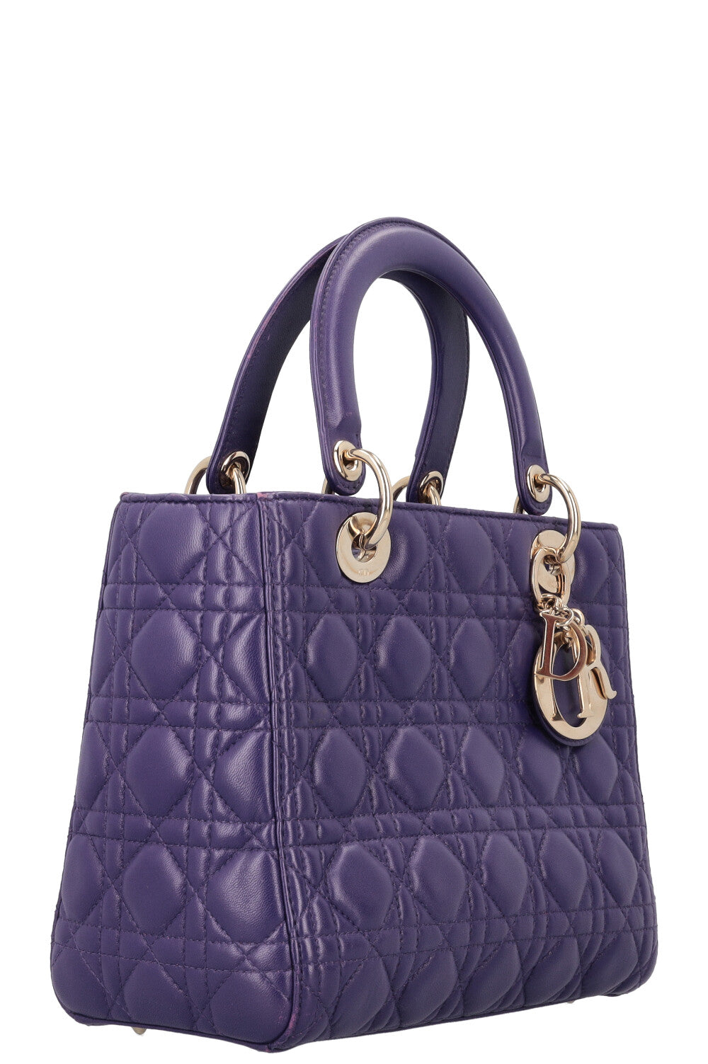 CHRISTIAN DIOR Lady Dior Purple