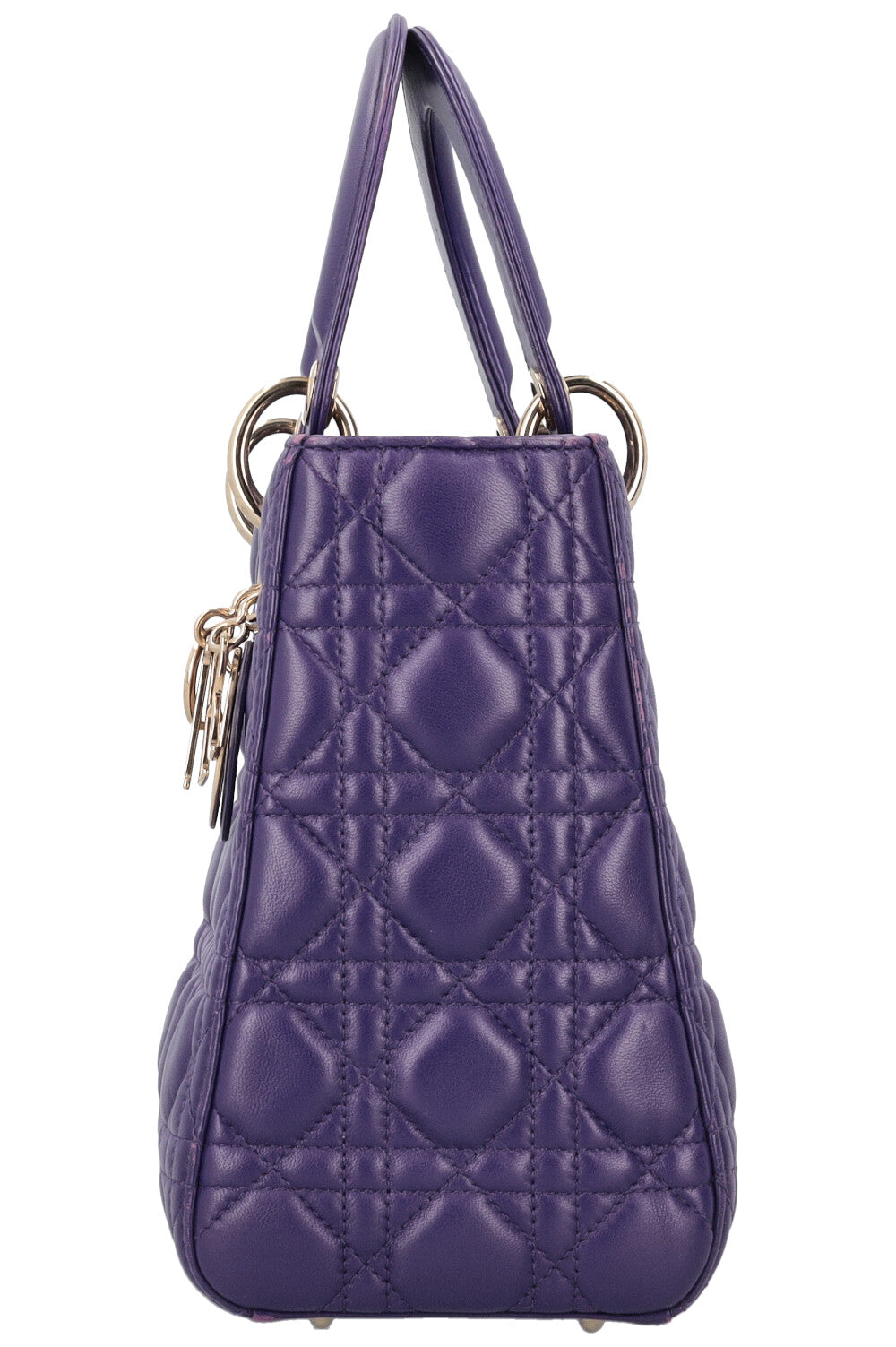 CHRISTIAN DIOR Lady Dior Purple