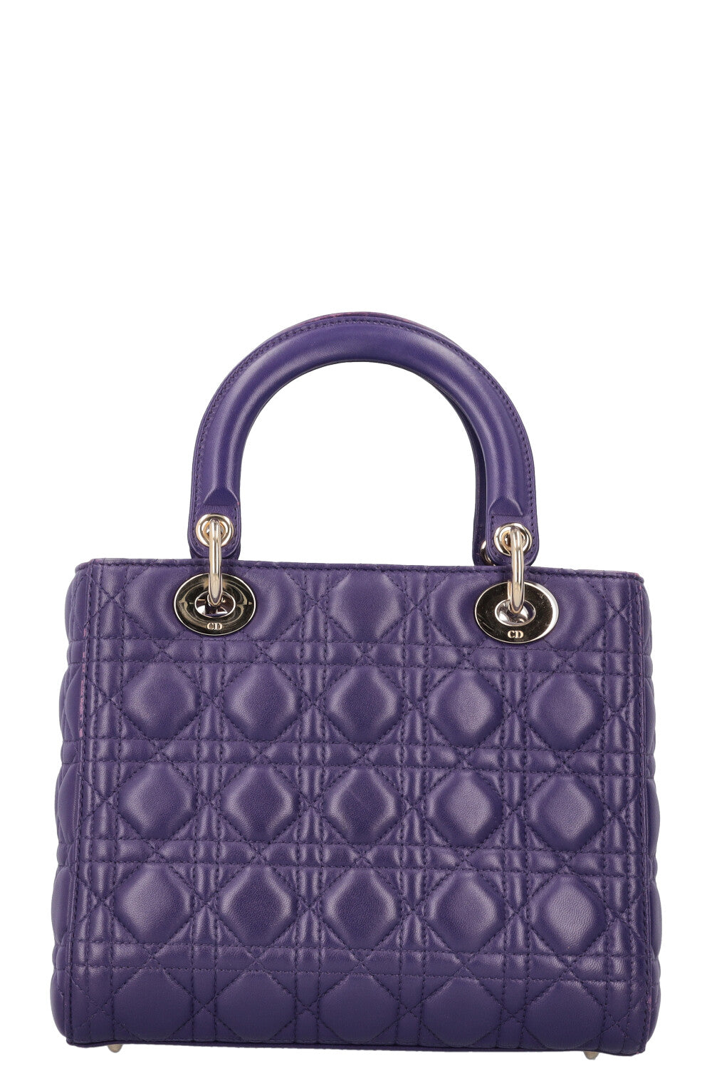 CHRISTIAN DIOR Lady Dior Purple