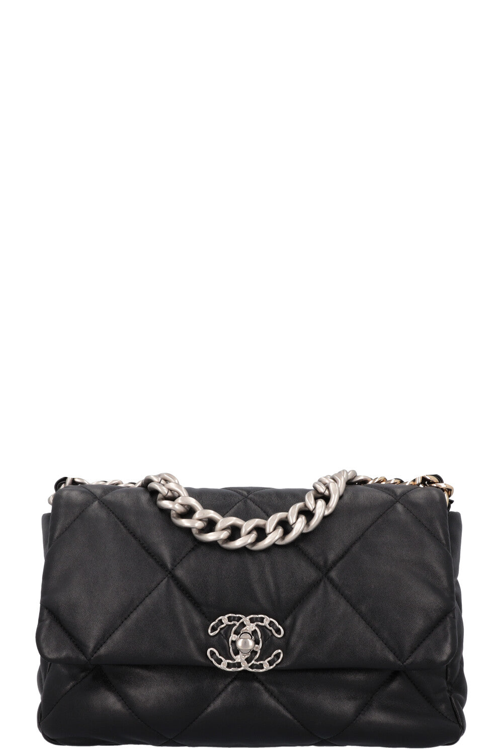 CHANEL 19 Medium Crossbody Bag Black