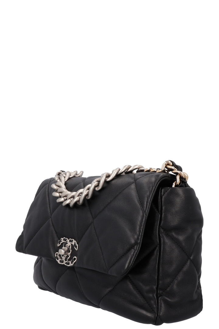 CHANEL 19 Medium Crossbody Bag Black
