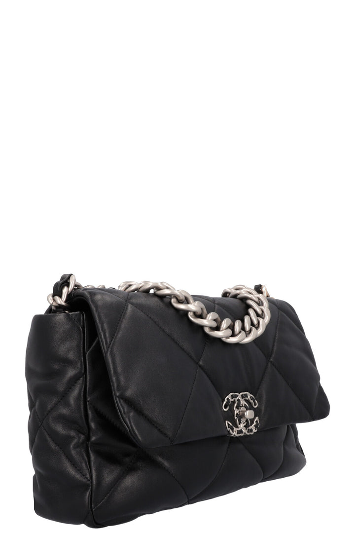 CHANEL 19 Medium Crossbody Bag Black