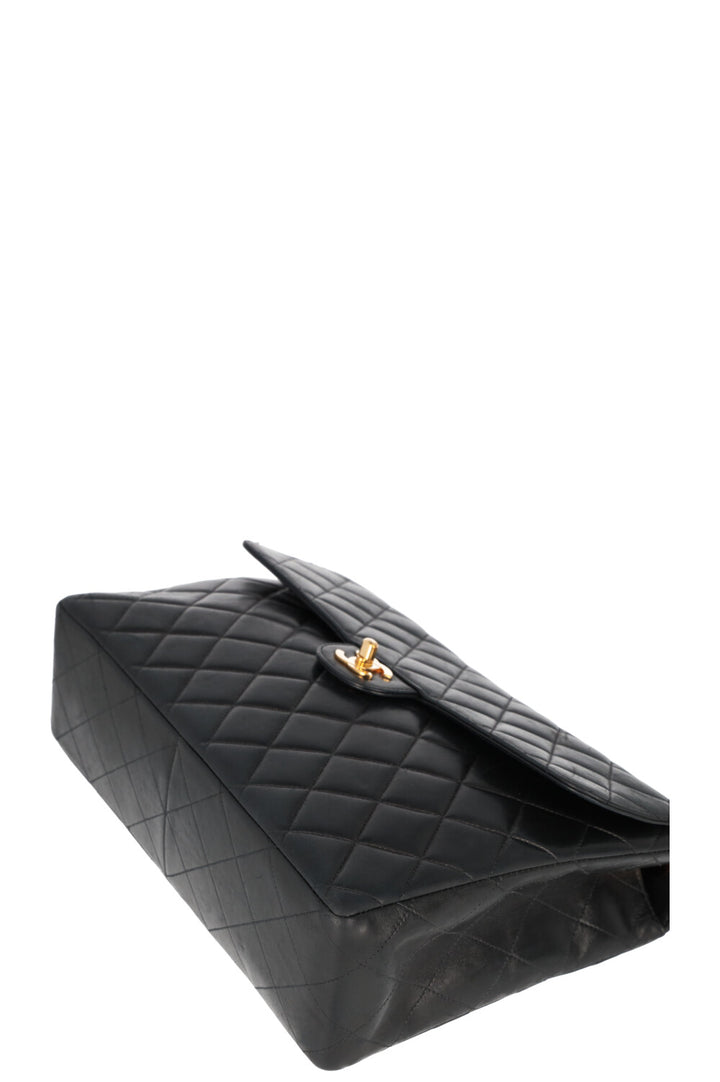 CHANEL Jumbo Single Flap Bag Black
