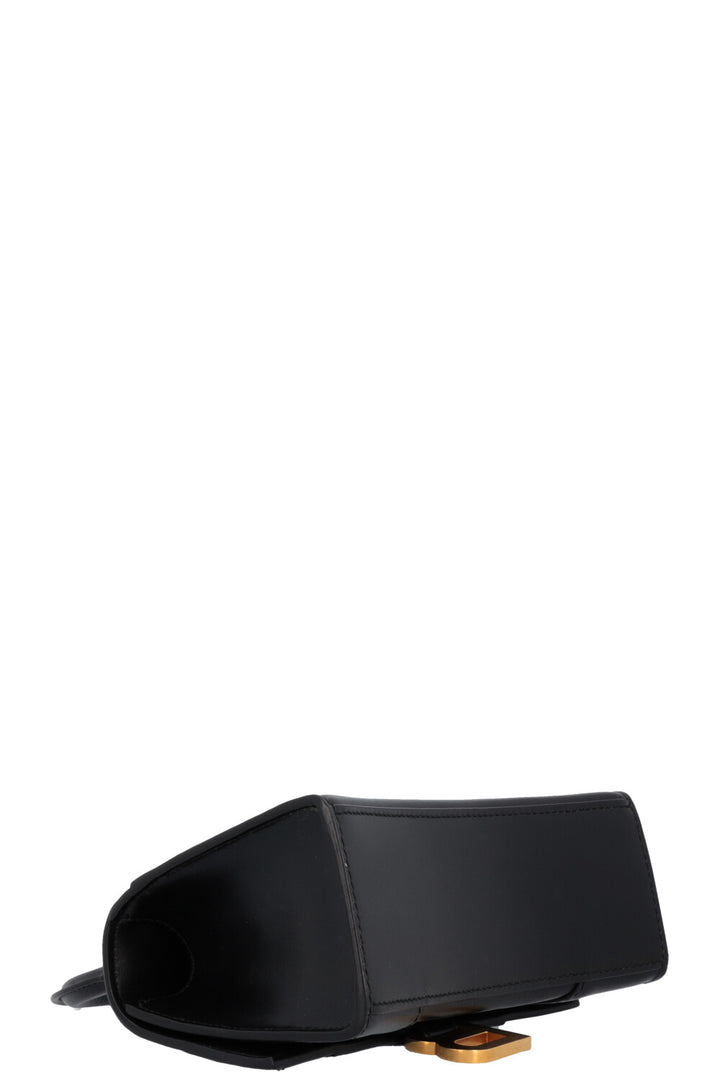 BALENCIAGA Hourglass XS Crossbody Bag Black