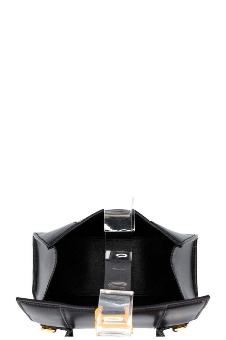 BALENCIAGA Hourglass XS Crossbody Bag Black