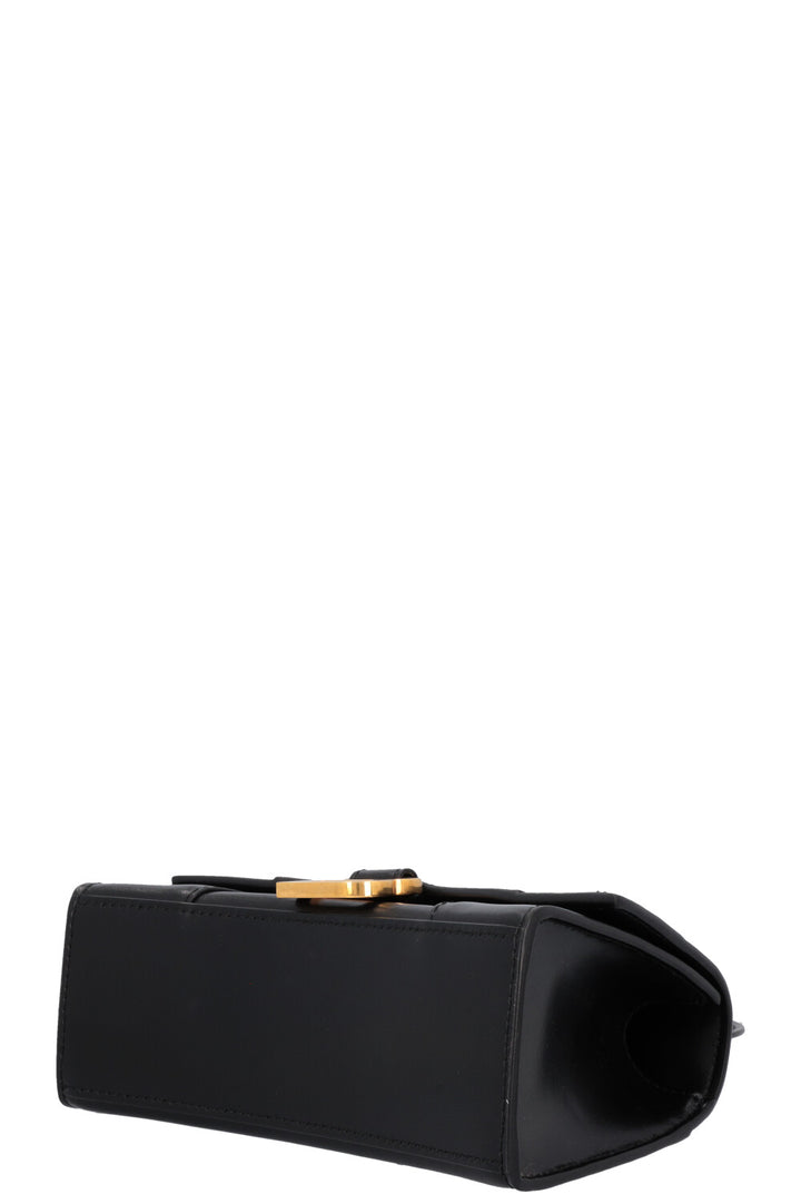 BALENCIAGA Hourglass XS Crossbody Bag Black