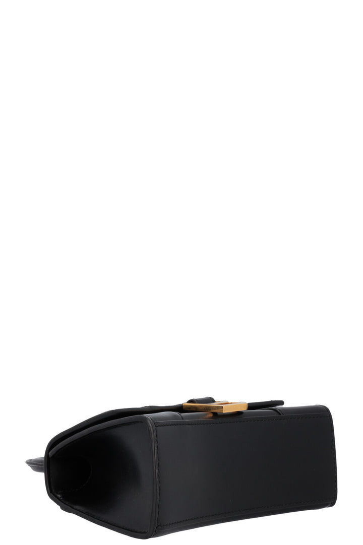 BALENCIAGA Hourglass XS Crossbody Bag Black