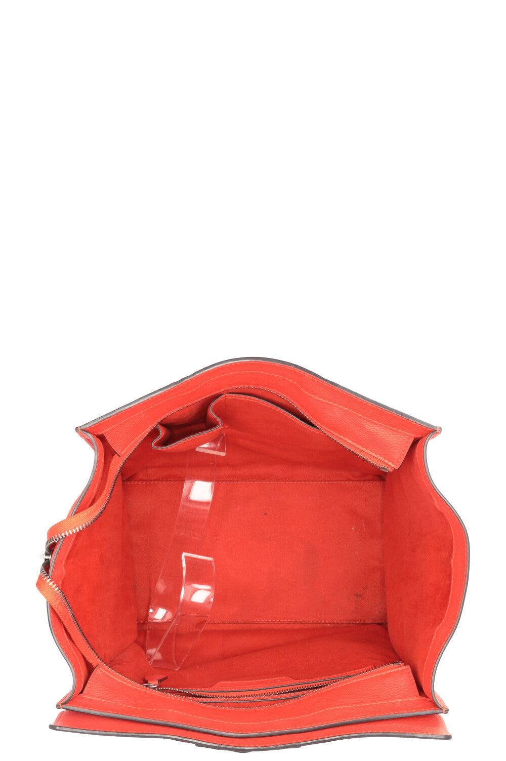 CÉLINE Mini Luggage Coral