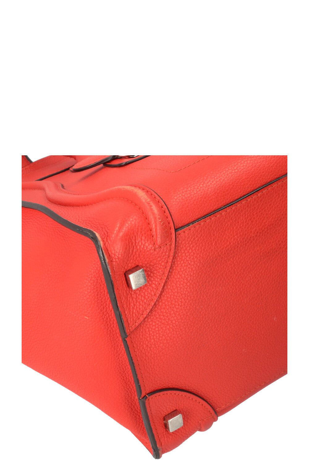 CÉLINE Mini Luggage Coral