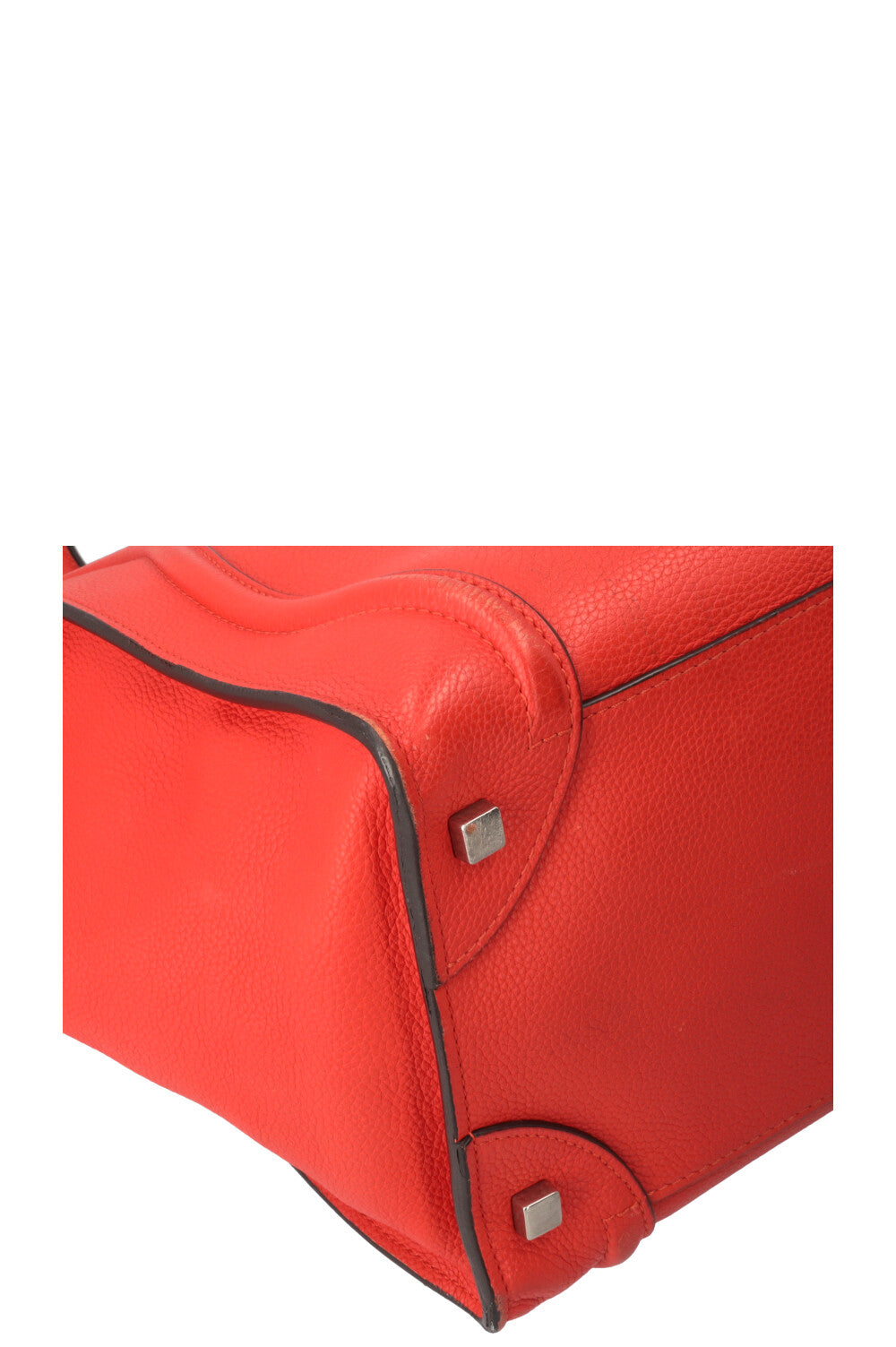 CÉLINE Mini Luggage Coral