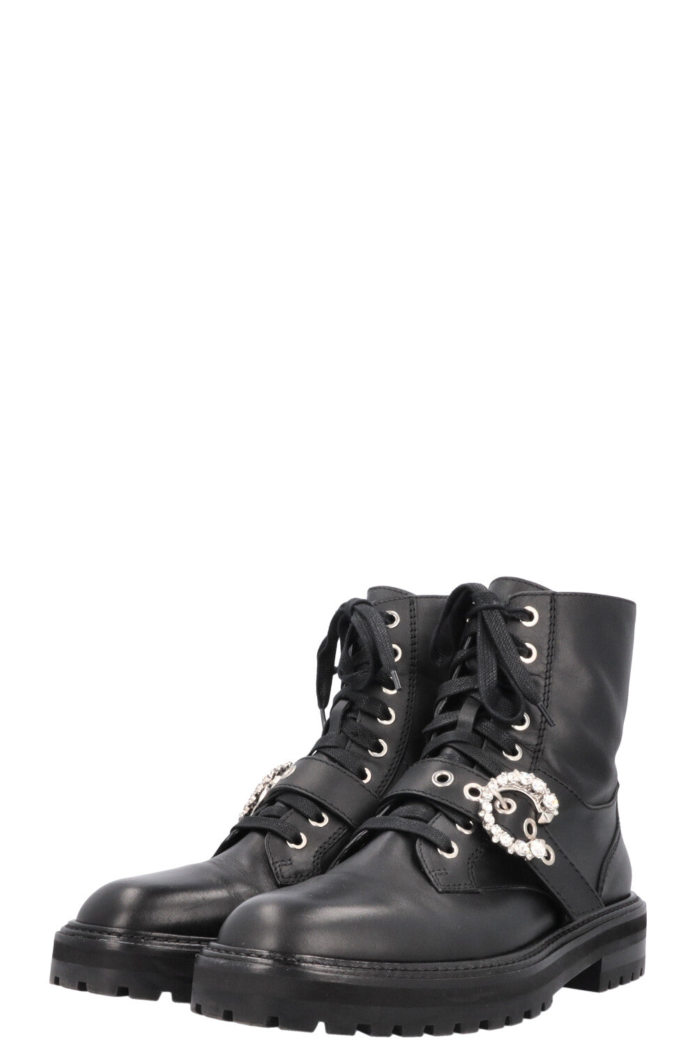 JIMMY CHOO Cora Ankle Boots Black