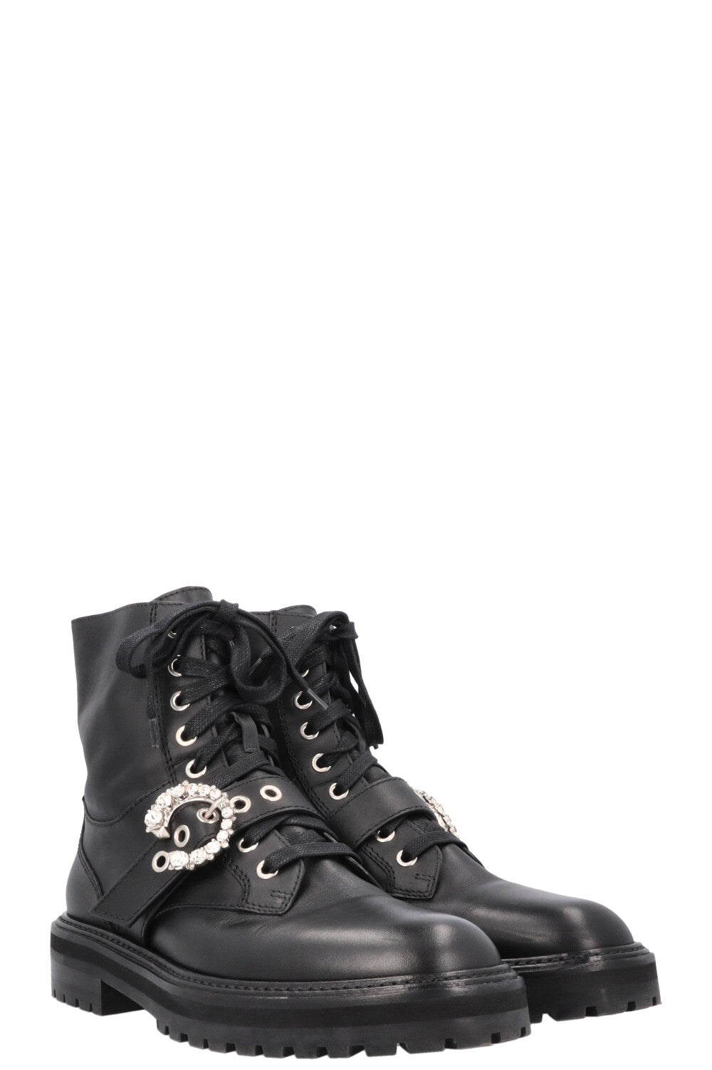 JIMMY CHOO Cora Ankle Boots Black