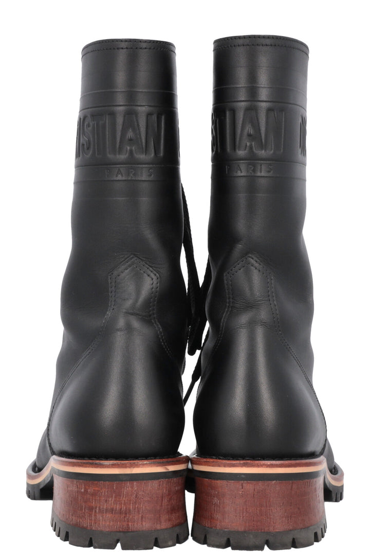 CHRISTIAN DIOR Quest Boots Leather Black