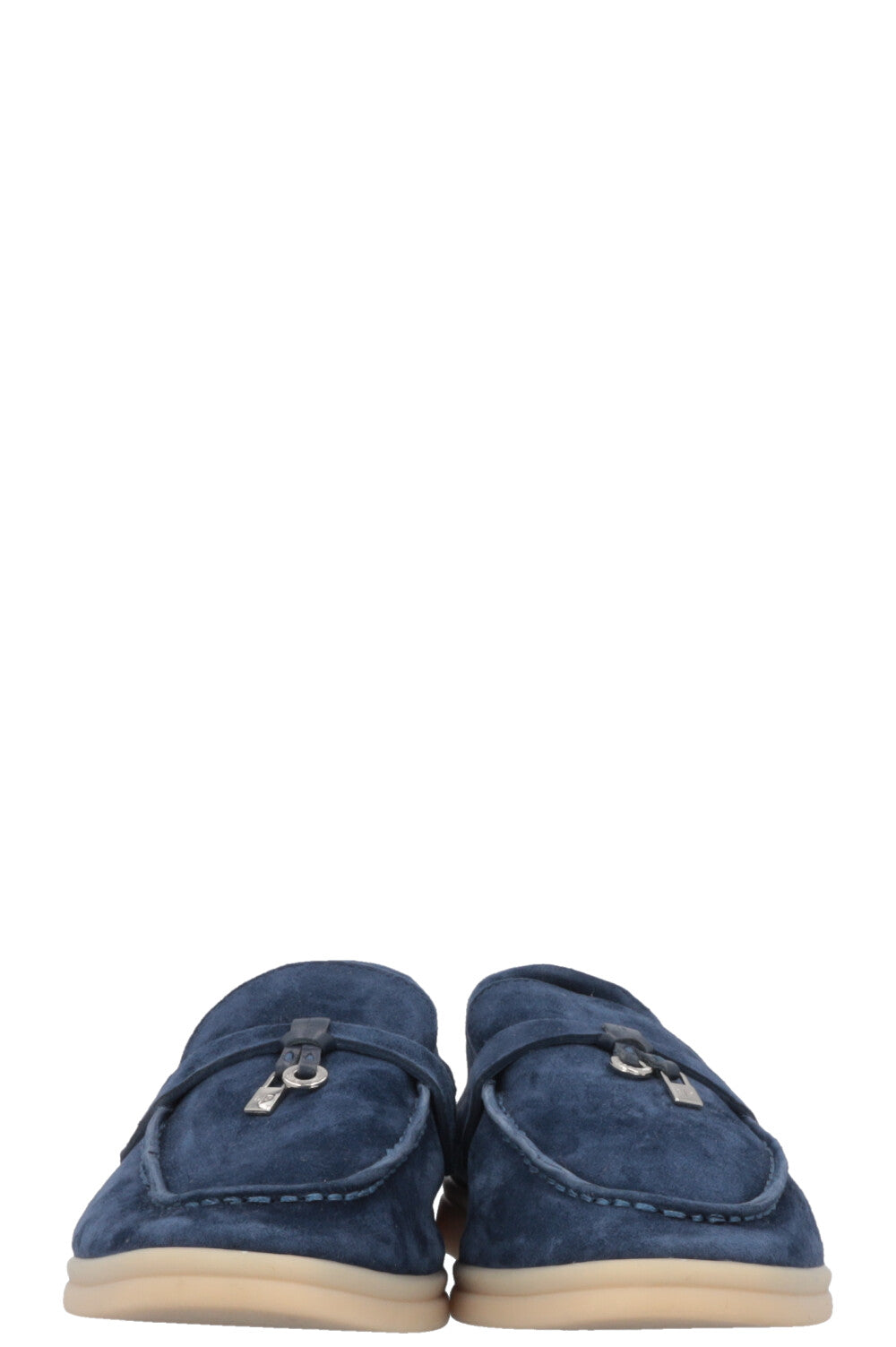 LORO PIANA Summer Walk Loafers Suede Navy – REAWAKE