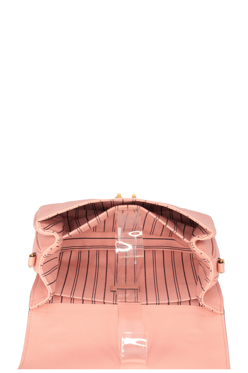 LOUIS VUITTON Pochette Métis Empreinte Pink