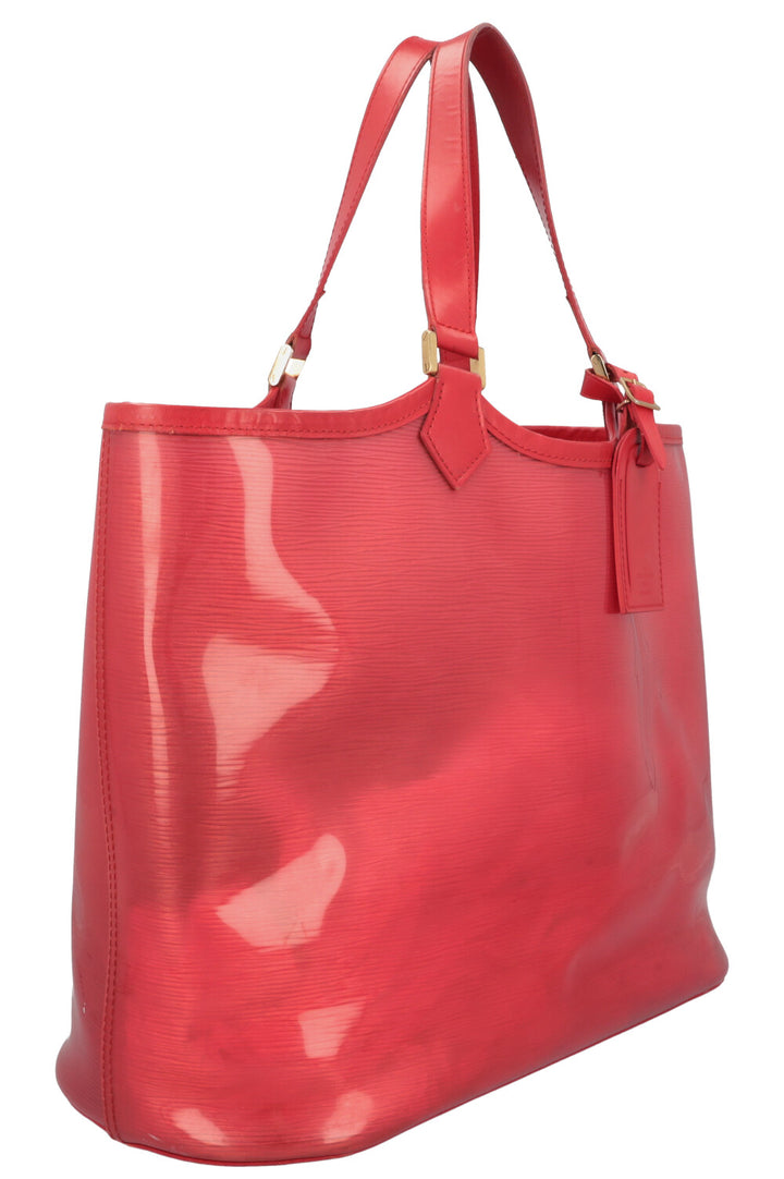 LOUIS VUITTON Plage Lagoon Bag Epi PVC Red