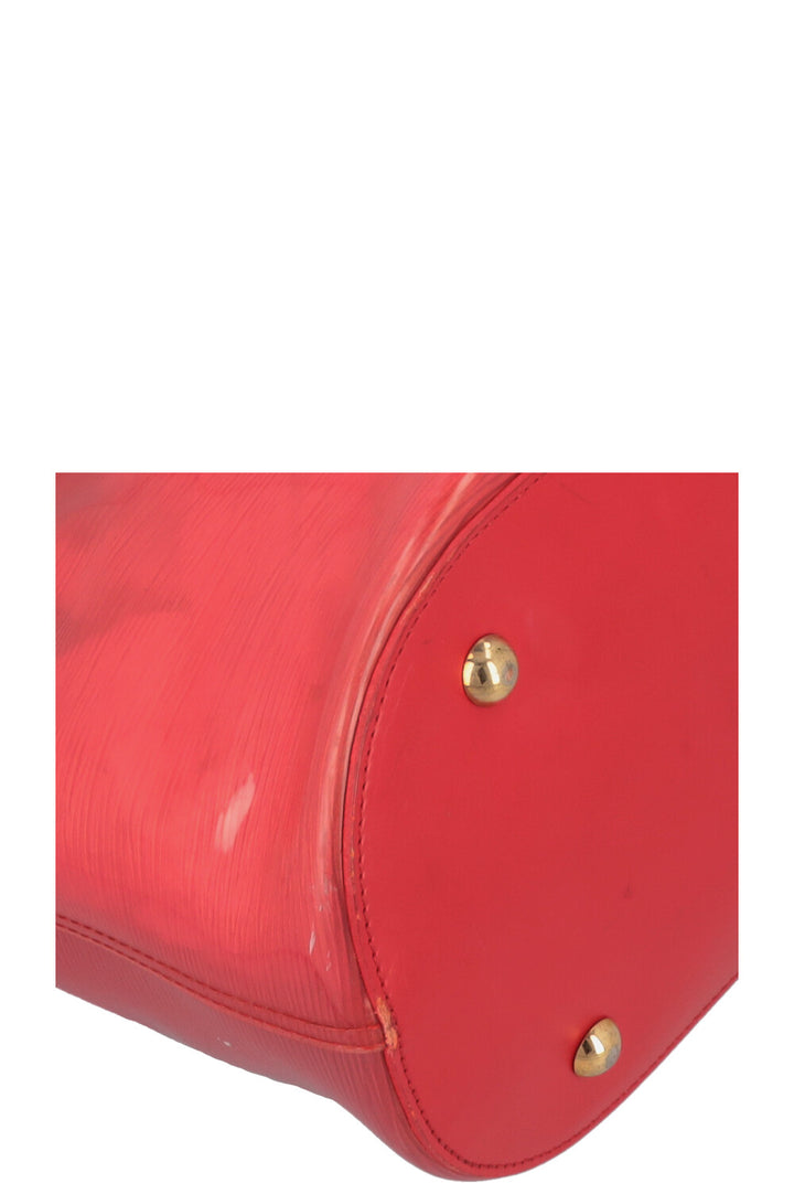 LOUIS VUITTON Plage Lagoon Bag Epi PVC Red