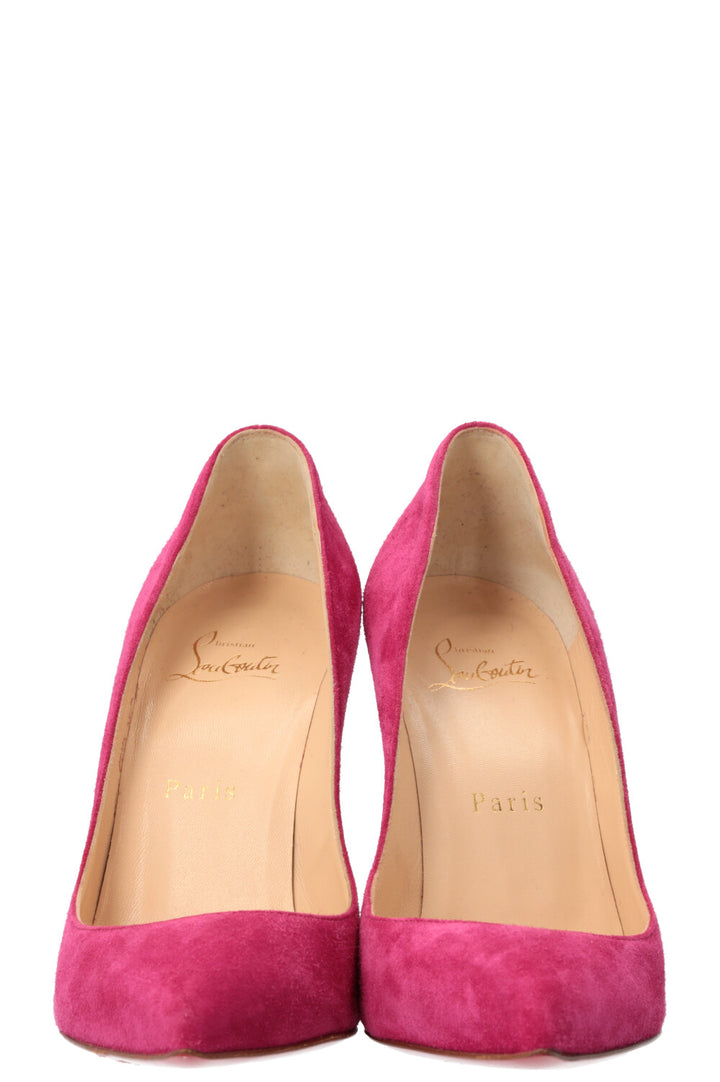 CHRISTIAN LOUBOUTIN So Kate Heels Pink Suede