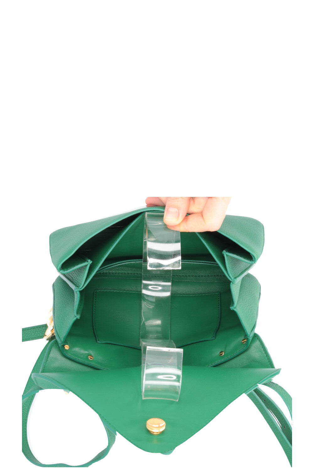 BOTTEGA VENETA Envelope Bag Green