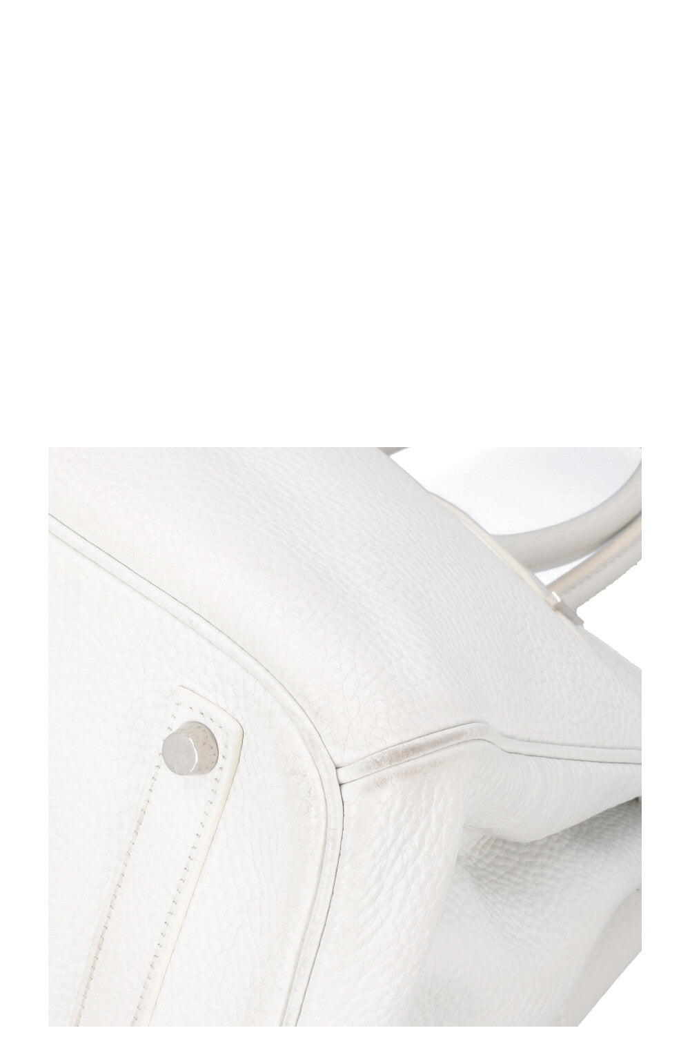 HERMÈS Birkin 35 Clemence White