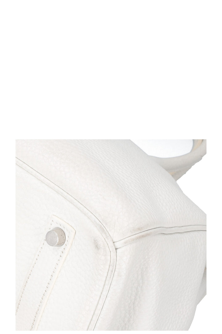 HERMÈS Birkin 35 Clemence White