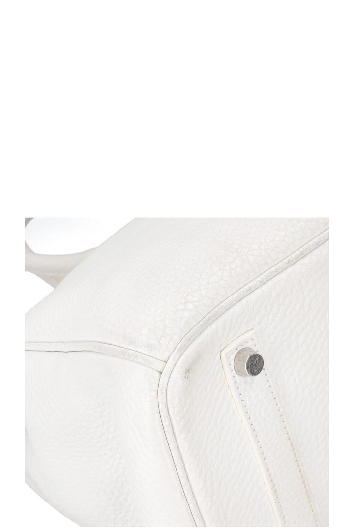 HERMÈS Birkin 35 Clemence White