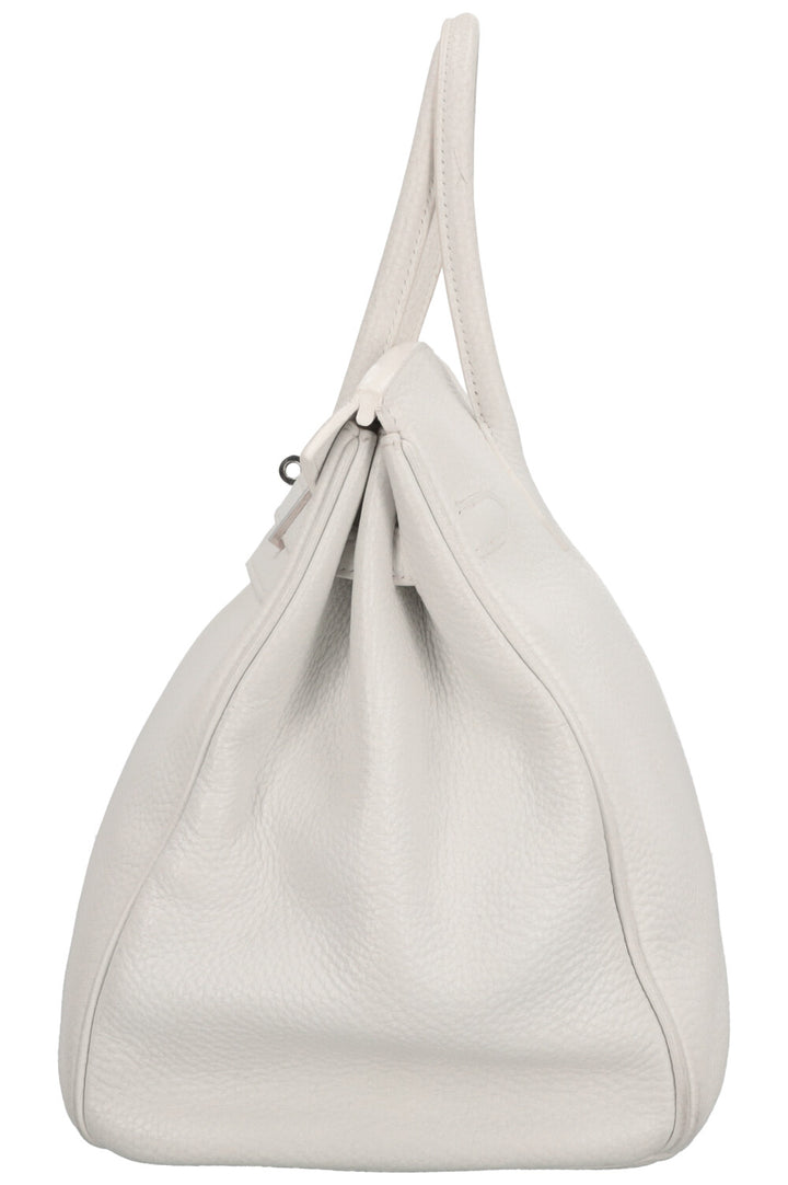 HERMÈS Birkin 35 Clemence White